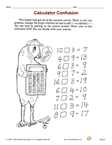 Calculator Confusion