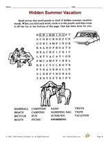 Hidden Summer Vacation