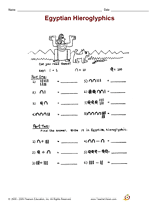 Egyptian Hieroglyphics