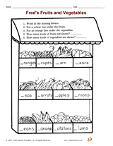 Fred's Fruits and Vegetables