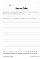 Remain Calm!