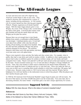 The All-Female League