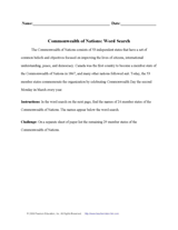 Commonwealth of Nations