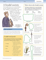 A Feudal Society