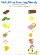 Match the Rhyming Words 2